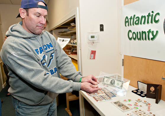 Atlantic County Numismatic Society can put a bit of history into your hand